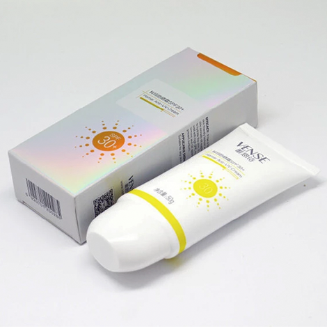 Sun Protection Cream Boxes 