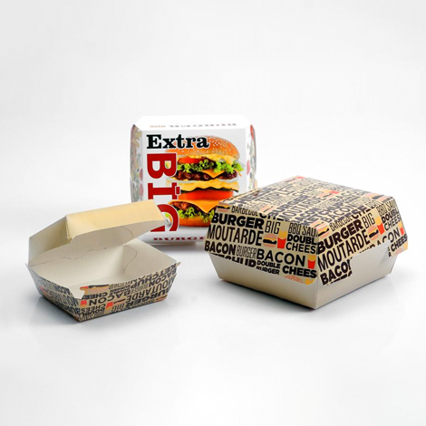Custom Hamburger Box