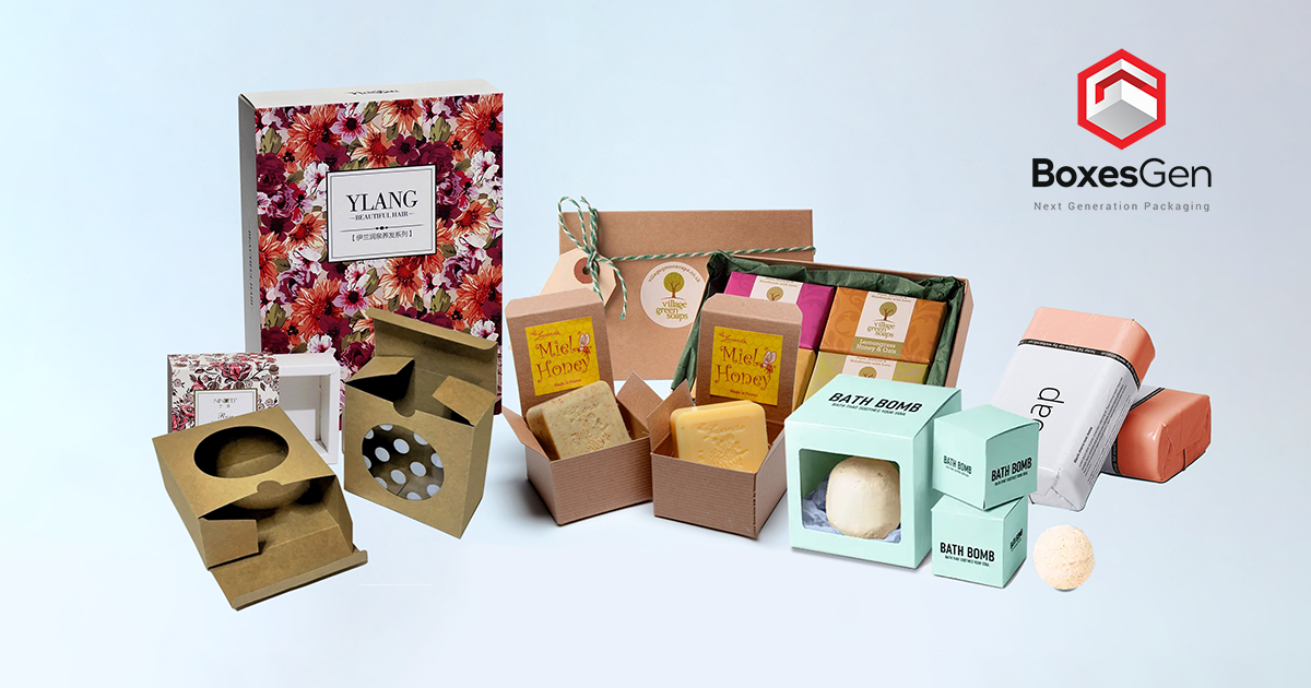 Custom Soap Boxes & Soap Packaging