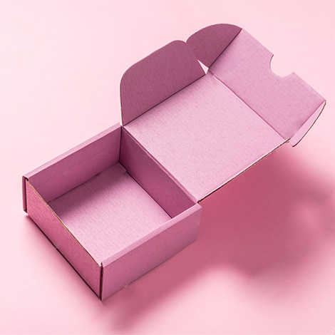Pink Mailer Boxes