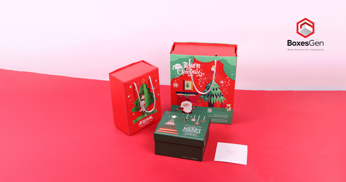 Printed Christmas Gift Box