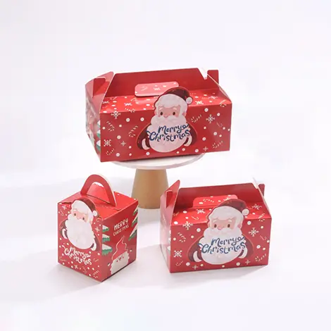 Christmas Cupcake Boxes | Christmas Cupcake Gift Boxes