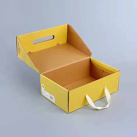 Cardboard Box With Handle 