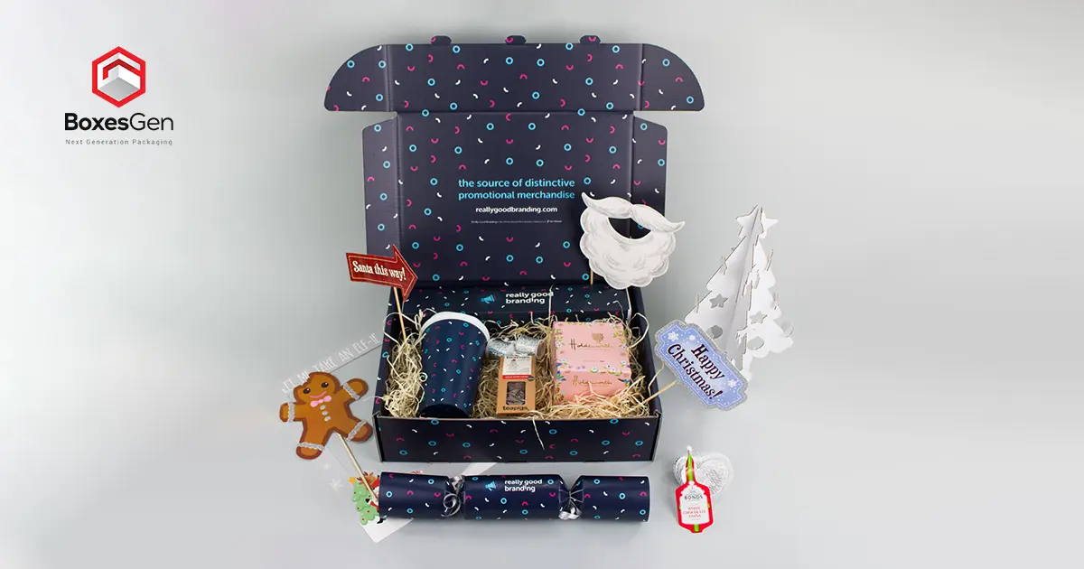 Decorative Christmas Gift Box for Employees