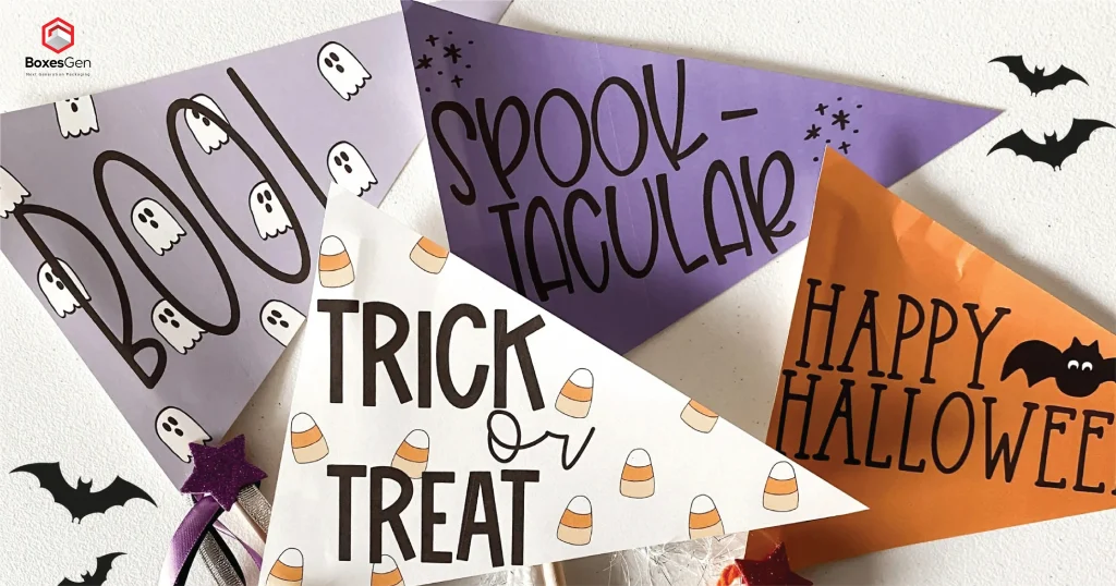 Halloween flags in wholesale