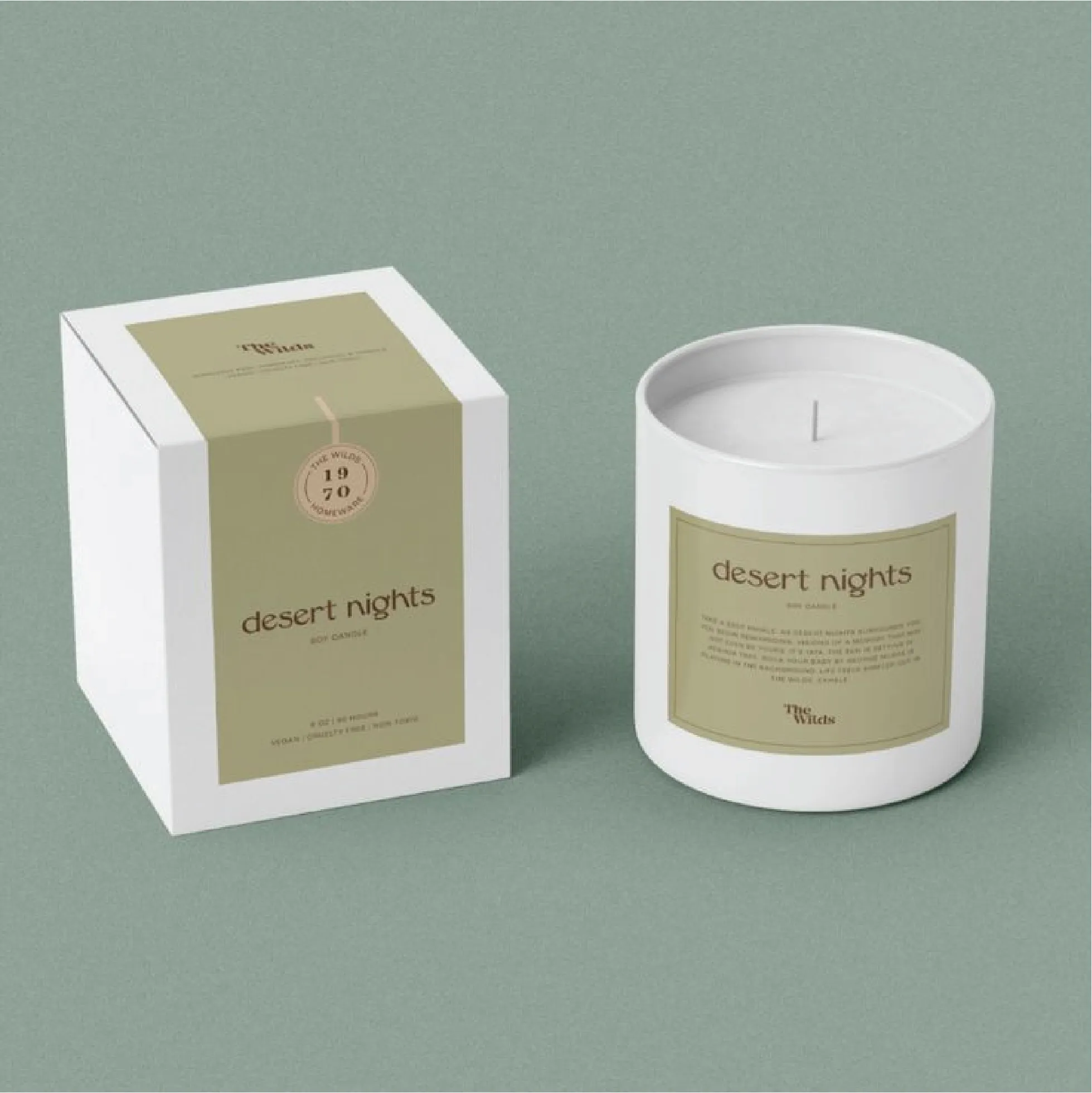 luxury candle labels