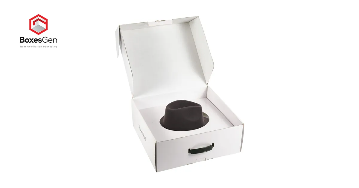 Custom Cardboard Hat Boxes with Lids bulk