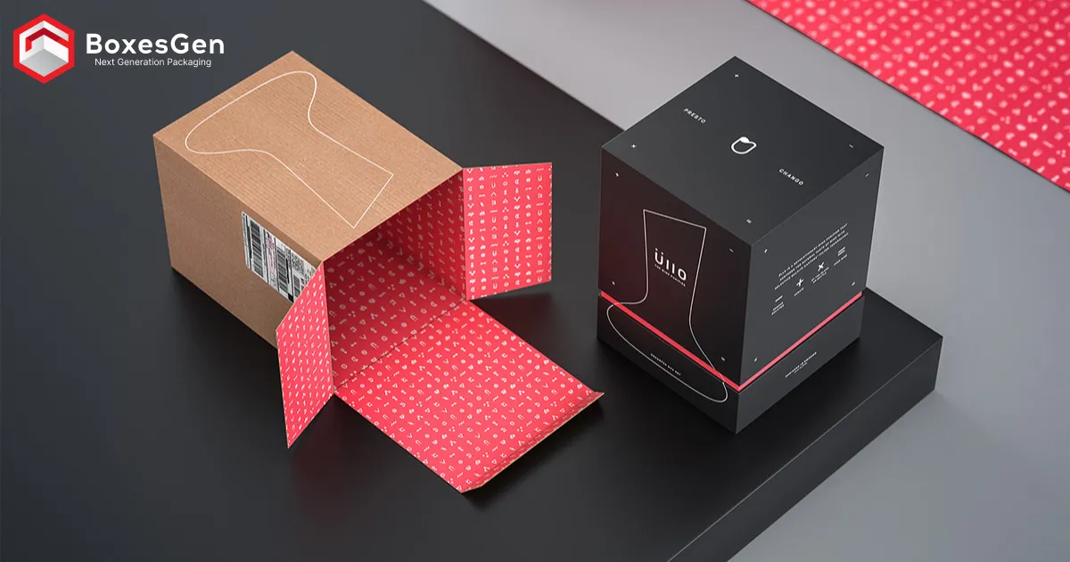 Custom Cardboard Packaging Box with Logo