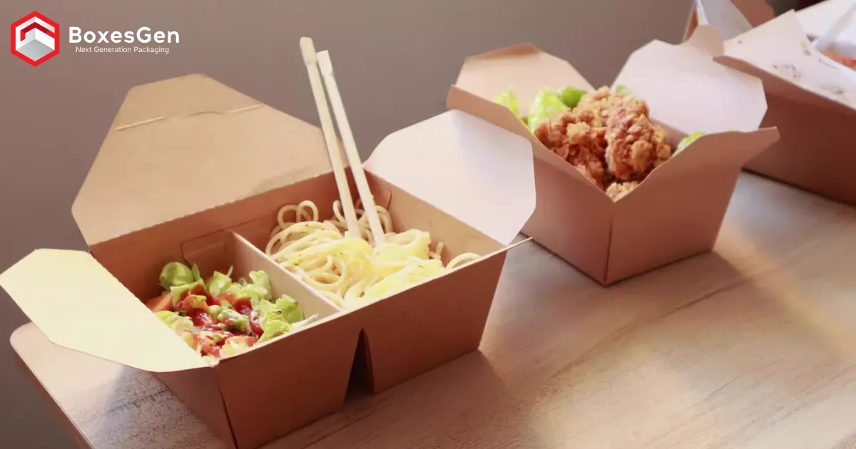 Custom Cardboard Sandwich Packaging Boxes