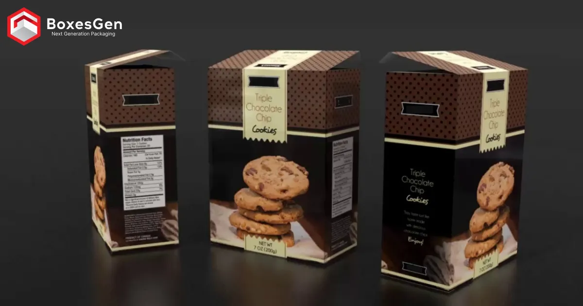 Custom Cookie Packaging Boxes with Logo