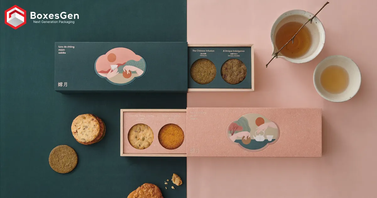 Custom Printed Cookie Packaging Boxes