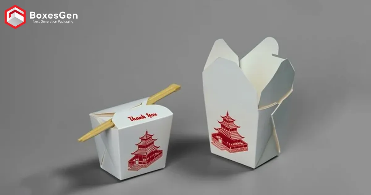 Mini Chinese Takeout Packaging Boxes BoxesGen