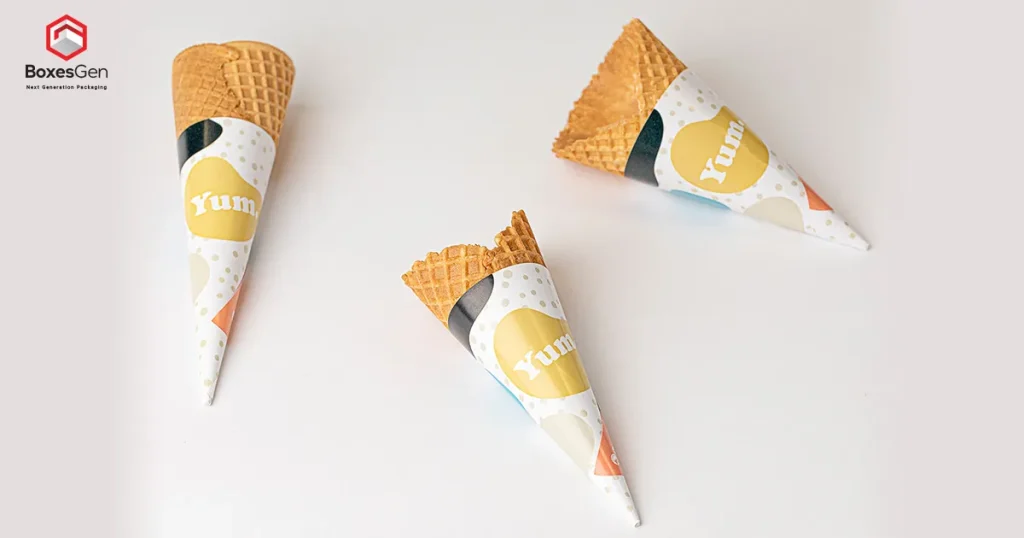 ice cream box packaging