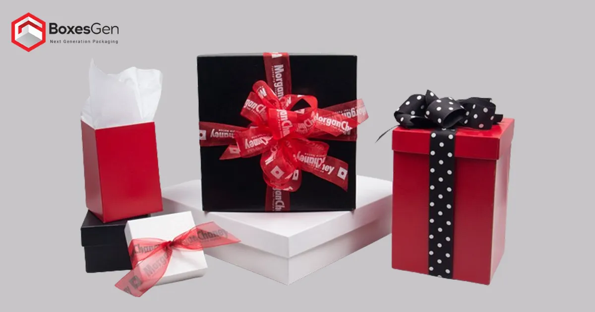 Black Gift Hamper Boxes