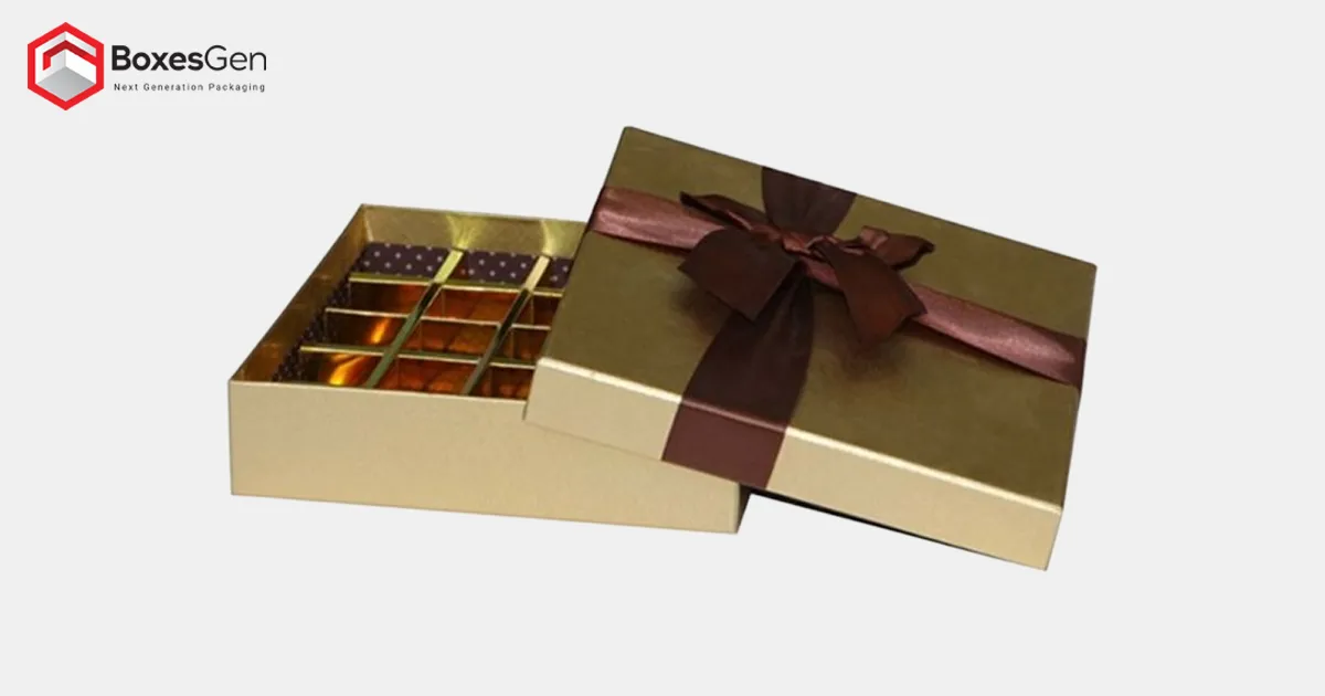 Custom Empty Chocolate Packaging Boxes