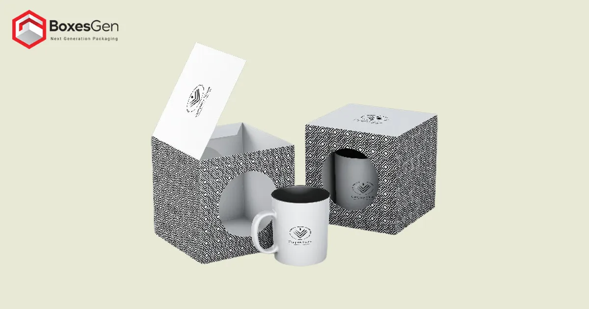 Custom Mug Boxes with window