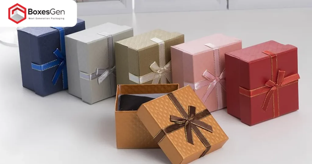 Custom Printed Cardboard Gift Boxes with Lids