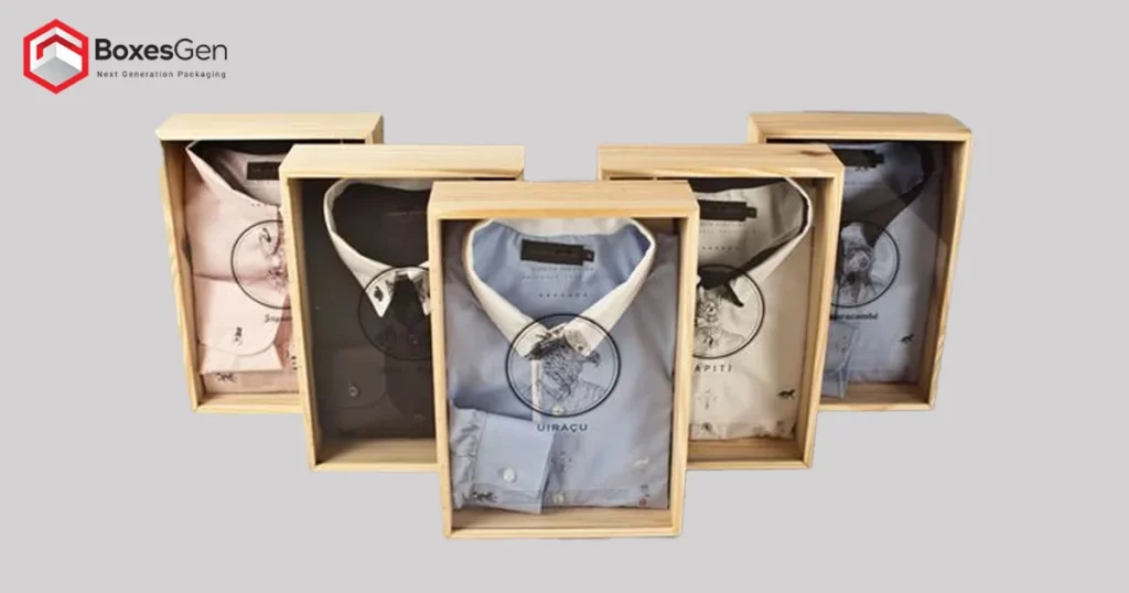 Custom Shirt Packaging in bulk Boxes