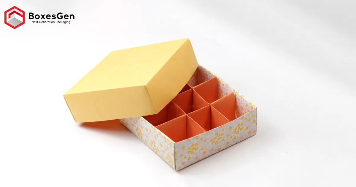 Empty Sweet Boxes with Dividers