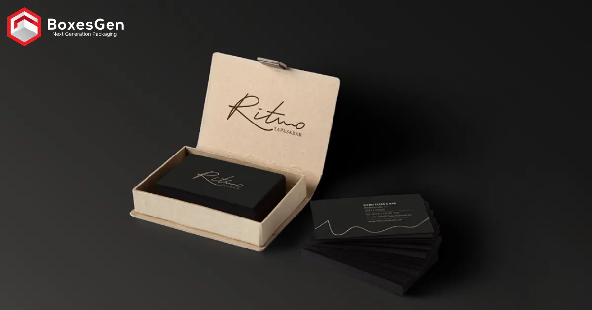 Top Rigid Business Card Boxes with logo