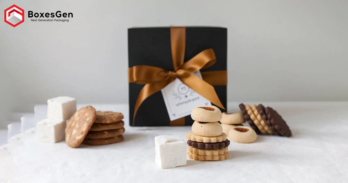 best Cookie Gift Packaging Boxes with logo