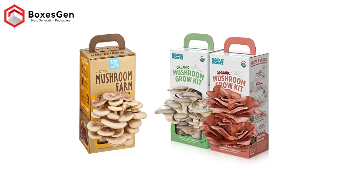 packaging made of mushrooms