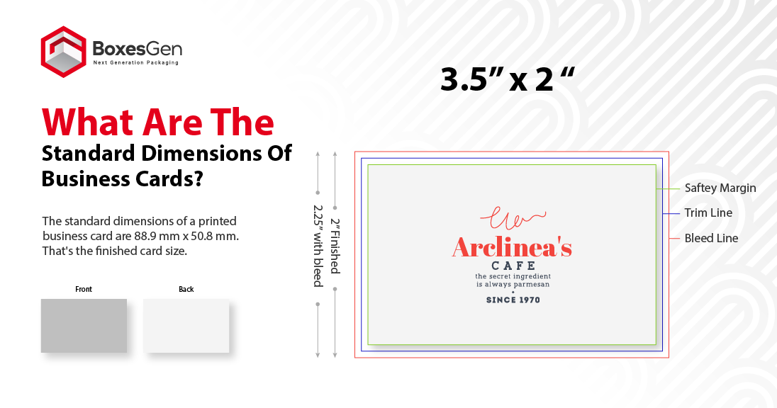 What Are The Standard Dimensions Of Business Cards_