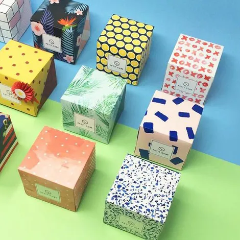custom corrugated cube boxes