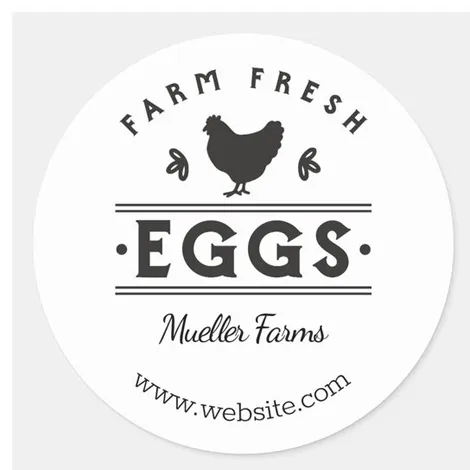 custom egg cartons labels