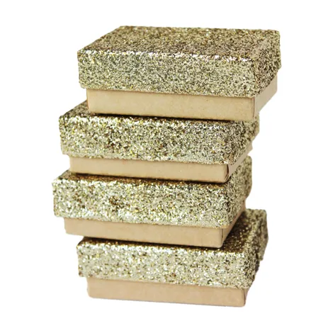 glitter packaging boxes