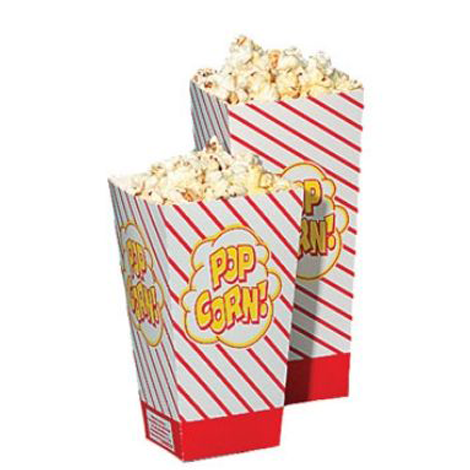 popcorn printed buckets