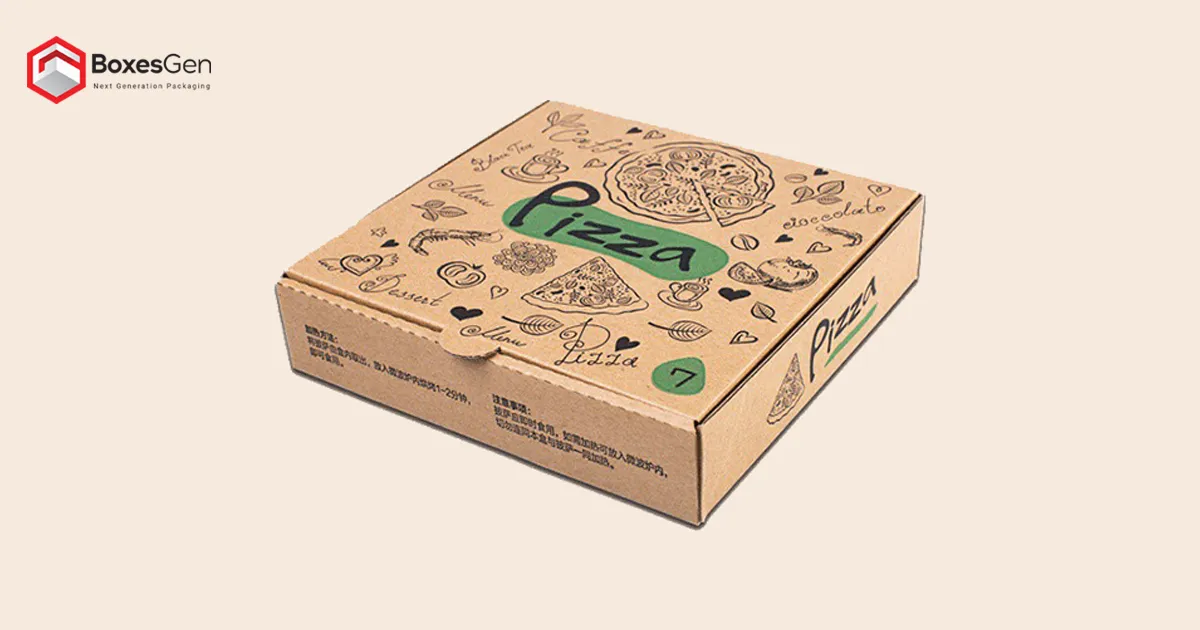 Branded Pizza Boxes