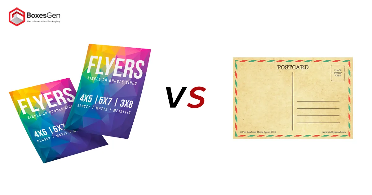 Flyers vs. Postcards