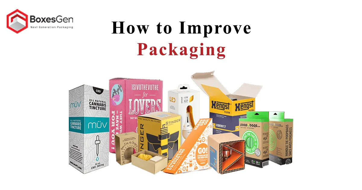 How to Improve packaging boxes
