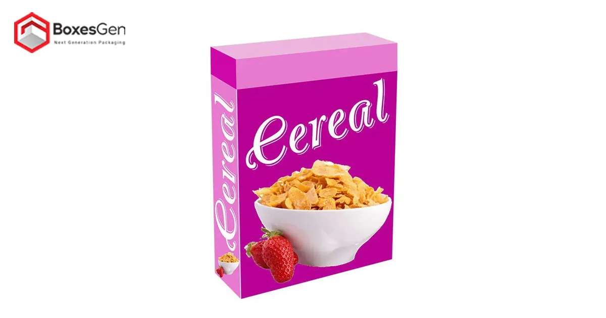 Is Cereal Packaged in Rectangular Boxes