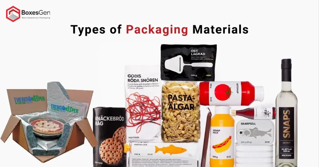 Types of Packaging Materials