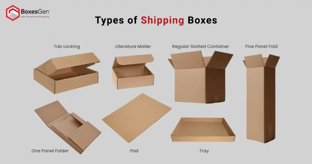 Types of Shipping Boxes