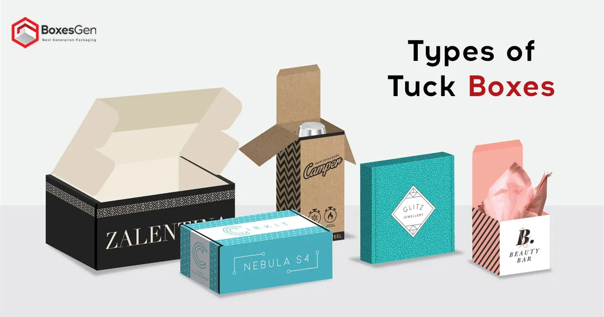 Types of Tuck Boxes