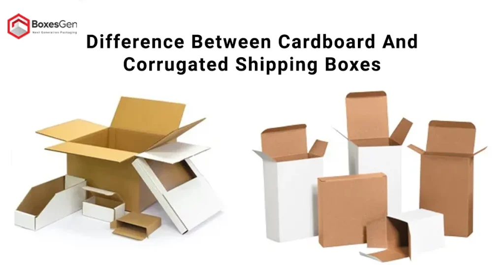 Difference Between Cardboard And Corrugated Shipping Boxes
