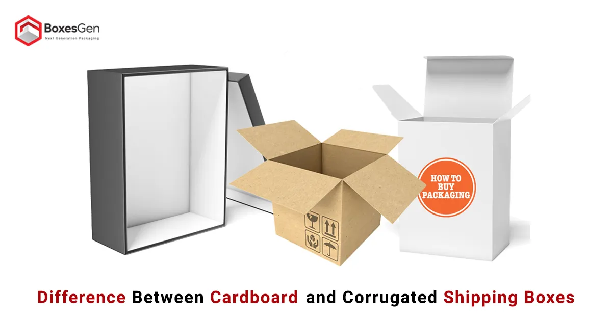 Difference Between Cardboard and Corrugated Shipping Boxes