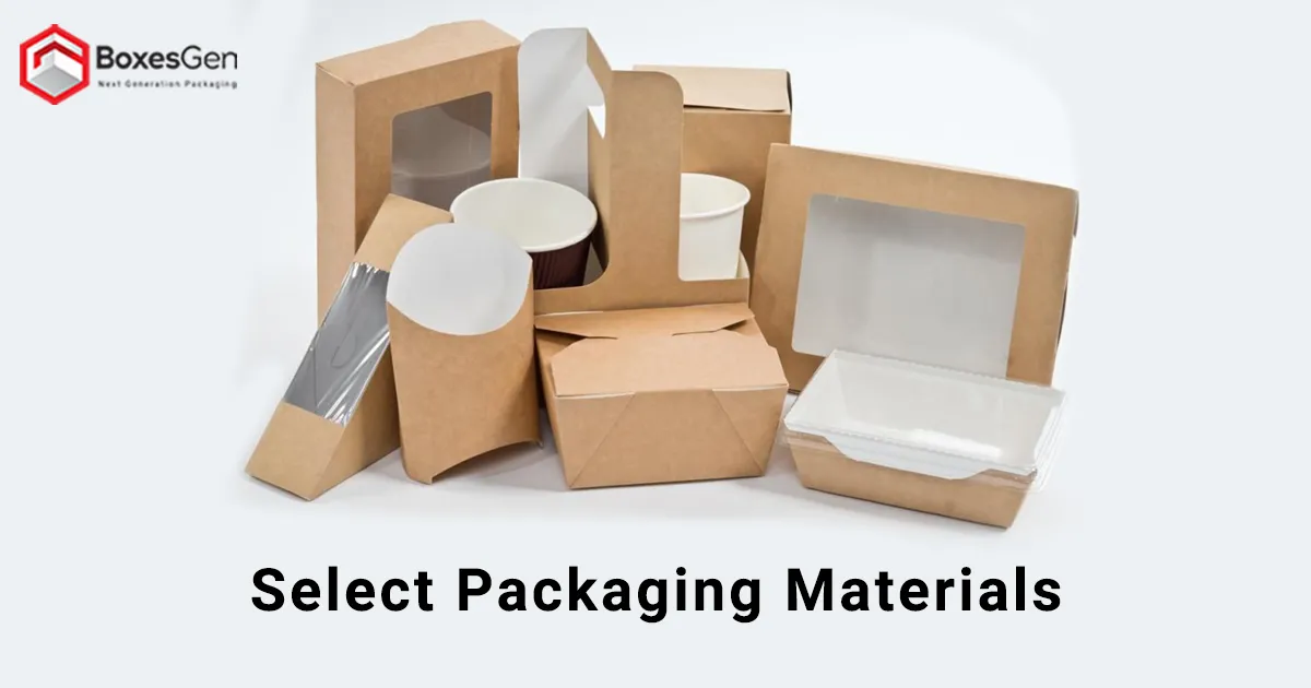 Select Packaging Materials