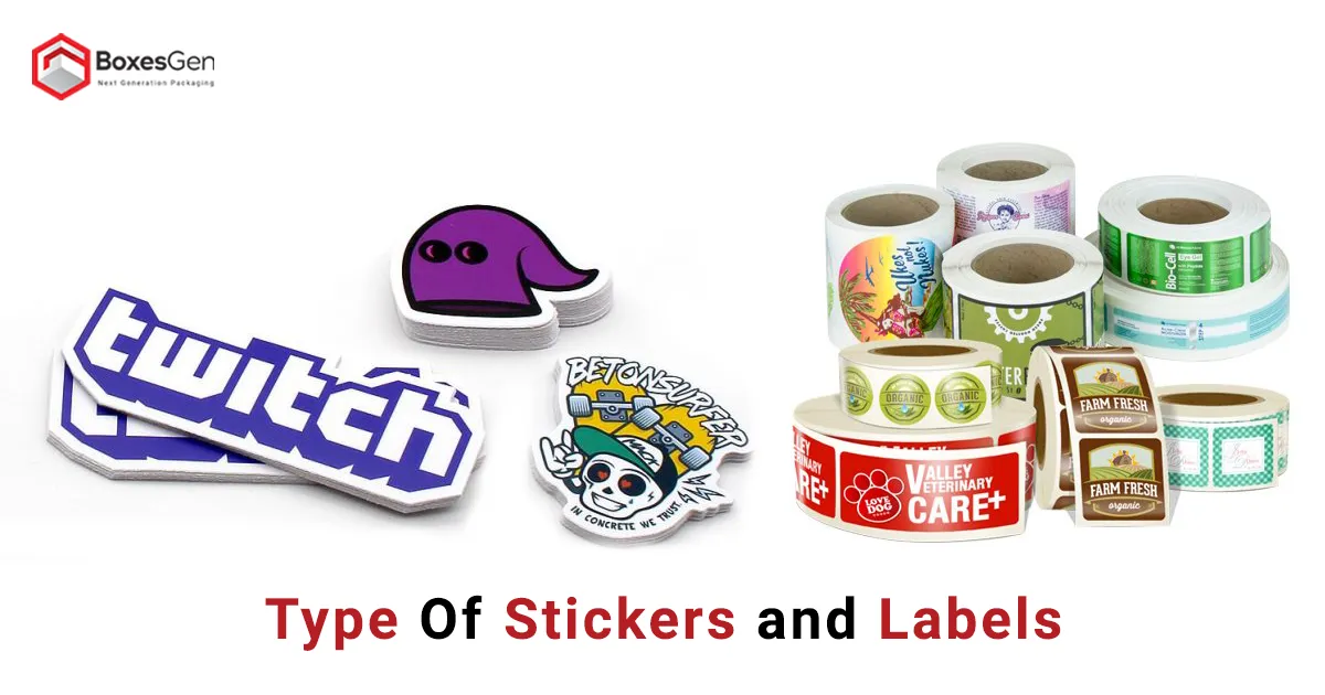 Type Of Stickers and Labels