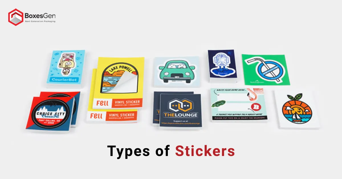 Types of Stickers