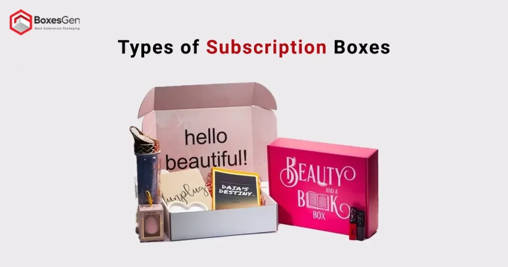 Types of Subscription Boxes