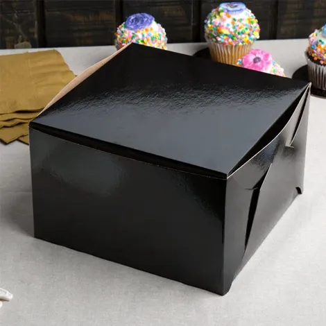 Black Cake Boxes Business