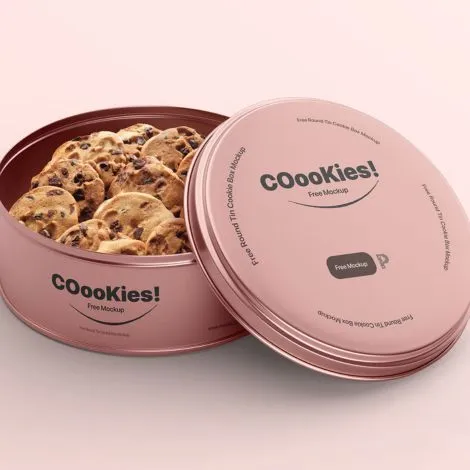 cookie tin packging