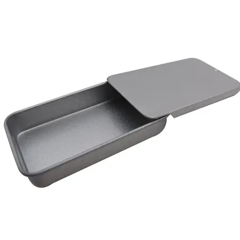 slide top tin box