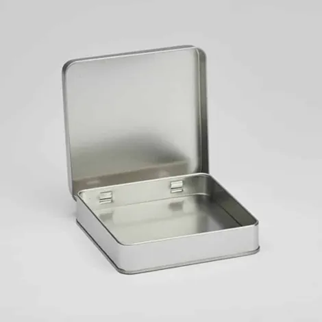 Square Hinged Tin Boxes Business