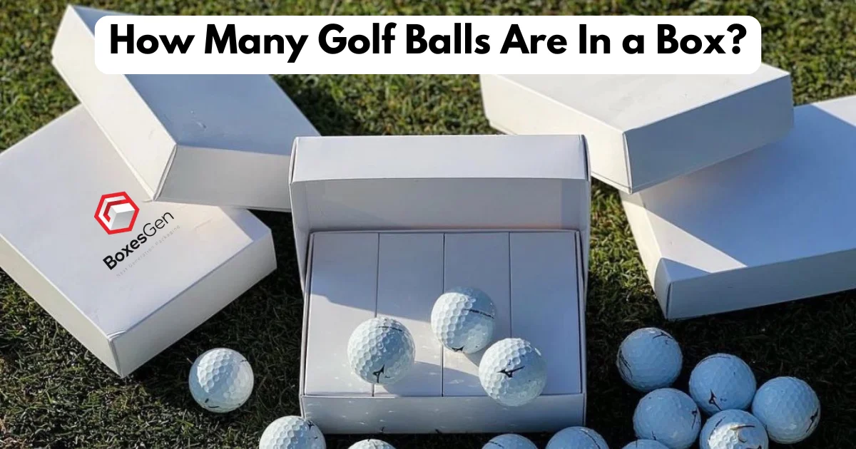 How Many Golf Balls Are In a Box?