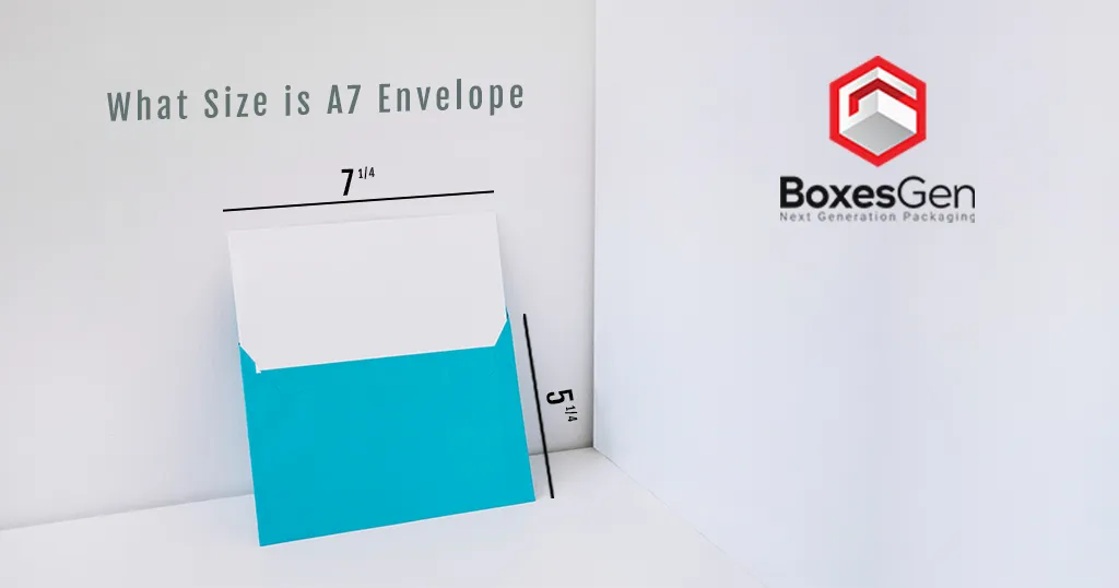what size is a7 envelope
